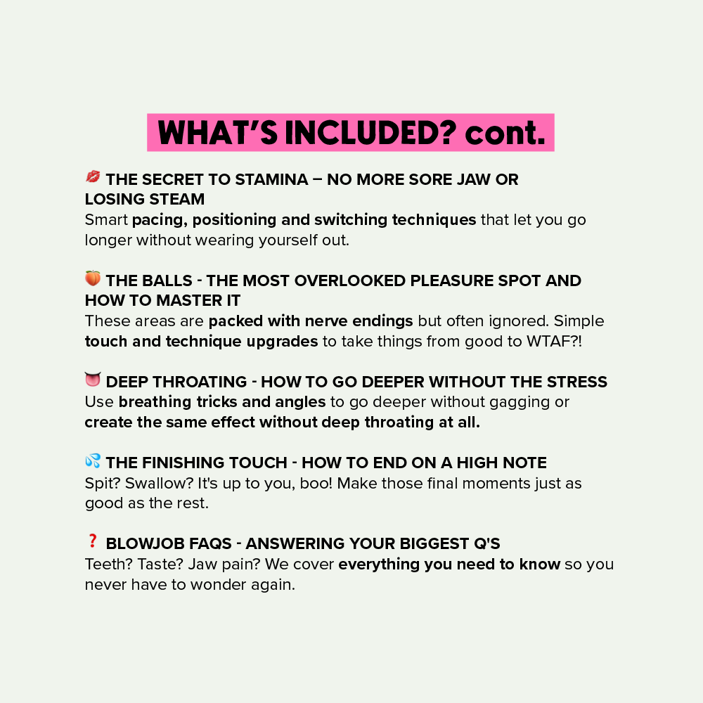 Blowjob Secrets - Image 3