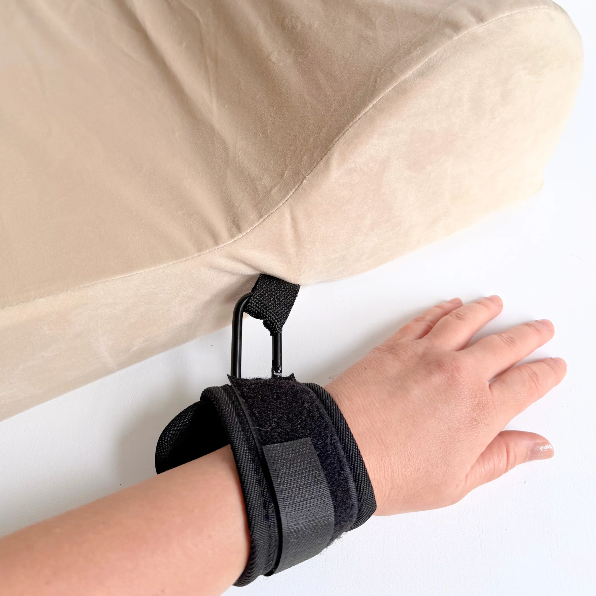 Bumpy Cuddles Sex Pillow with Restraints - Image 3