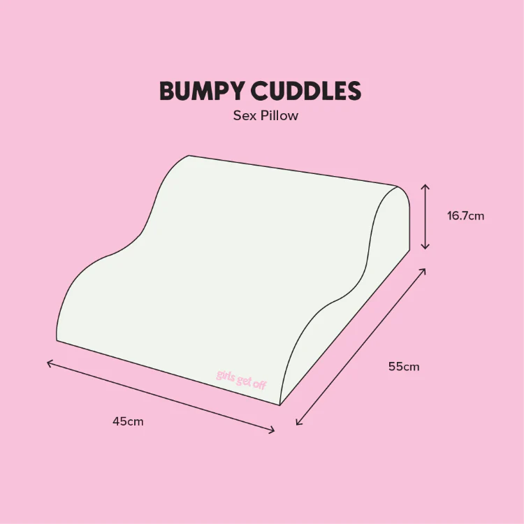 Bumpy Cuddles Sex Pillow with Restraints - Image 6